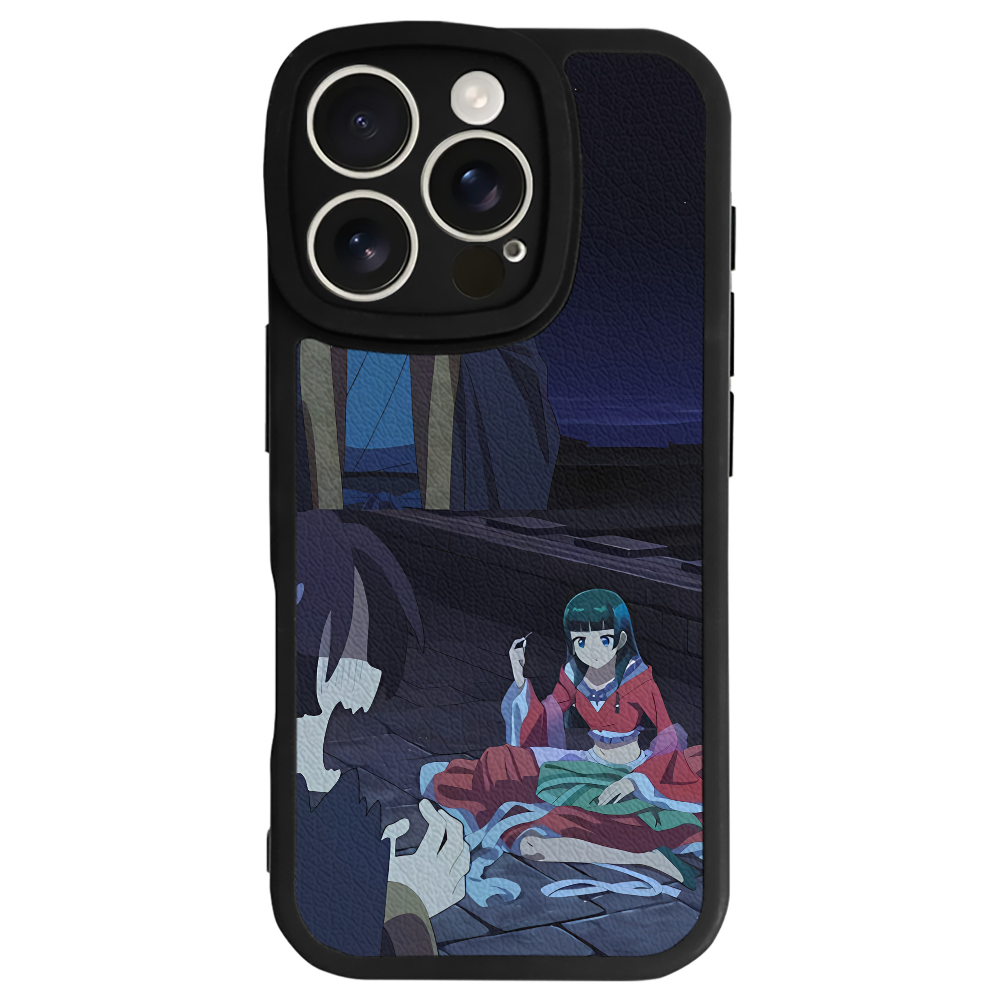 （画像用） 薬屋のひとりごと The Apothecary Diaries 【iPhone 16シリーズ対応】シリコンスマホケース（レザー調） 材質：シリコン